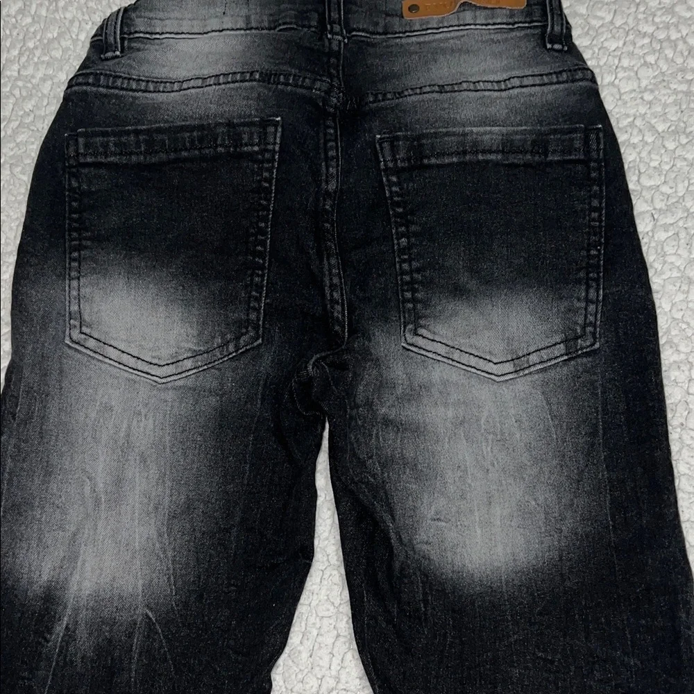 Evolution Kids Black Denim Shorts